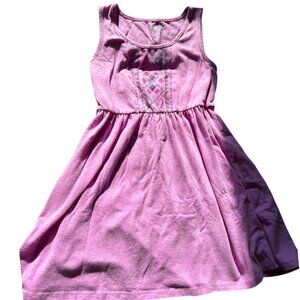 Circo girl's lilac purple Aztec‎ design sleeveless dress sz S 6-6X